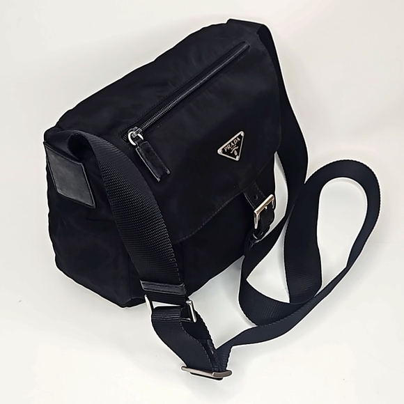 Authentic Prada Vela Tessuto Crossbody Bag - Picture 1 of 16